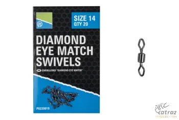 Preston Diamond Eye Match Swivels Méret: 10 - Preston Innovations Match és Feeder Forgó