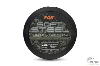 Fox Terepmintás Monofil Zsinór 0,40mm - Fox Soft Steel Flack Camo Mono 1000m