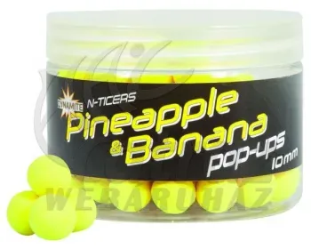 Dynamite Baits N-Ticers Pop-up 10mm – Pineapple & Banana