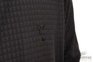 Fox Fekete Kapucnis Horgász Kabát Méret: 2XL - Fox Black Premium Mid Layer Jacket