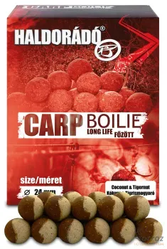 Haldorádó Carp Boilie Long Life 24 mm Kókusz + Tigrismogyoró - Haldorádó Főzött Bojli