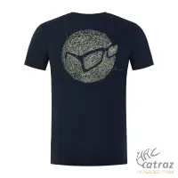 Korda Birdsnest Tee Dark Navy - Kék Korda Horgász Póló