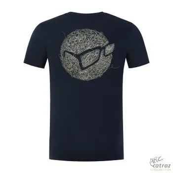 Korda Birdsnest Tee Dark Navy - Kék Korda Horgász Póló