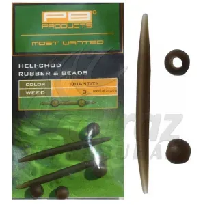 PB Products Heli-Chod Rubber and Beads Weed