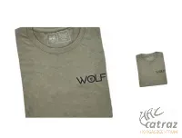 Wolf Női Póló T-Shirts Khaki Méret: S - Wolf Női Horgász Póló