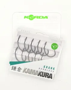 Korda Kamakura Krank Barbless Méret: 4 - Korda Kamakura Krank Szakállnélküli Pontyozó Horog