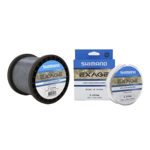 Shimano Exage 0,305mm 1000m Steel Grey Monofil Zsinór