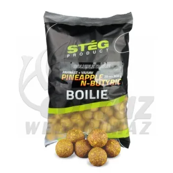 Stég Soluble Boilie 20mm 800g Pineapple-N-Butyric - Oldódó bojli