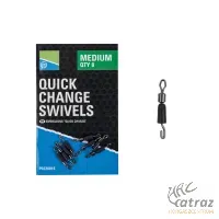 Preston Quick Change Swiwels Medium - Preston Innovations Közepes Feeder Gyorskapocs