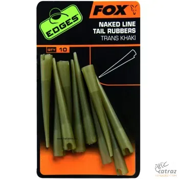 Fox Kúpos Szilikon Zárósapka - Fox Edges Naked Line Tail Rubbers