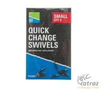 Preston Quick Change Swiwels Small - Preston Innovations Kicsi Feeder Gyorskapocs
