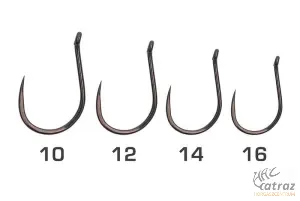 Matrix X9 Carp Wide Gape Eyed Méret: 16 - Matrix Feeder Horog