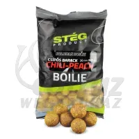 Stég Soluble Boilie 20mm 800g Chili-Peach - Oldódó bojli