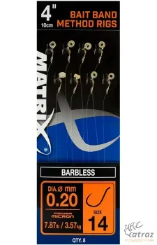 Matrix Rig 6" Carp Rigger Method+Bands Barbless 16