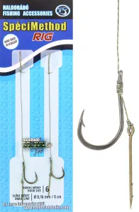 Haldorádó Előkötött Horog Csalitüskével - Spéci Method Rig Méret: 6-os Csalitüske: 15 mm