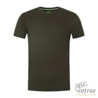 Korda Minimal Tee Dark Olive - Oliva Korda Horgász Póló