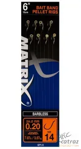 Matrix Rig 6" Carp Rigger Method+Bands Barbless 16