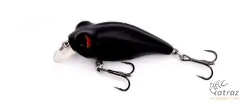Owner Bug Eye Bait 48 Crankbait Wobbler - Black In Dark