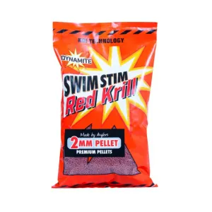 Dynamite Baits Red Krill Swim Stim Pellet 2mm - Red Krill Micropellet