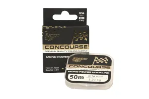 Benzár Concourse Mono Power 0,12mm 50m Előkezsinór - Benzar Monofil Előkezsinór
