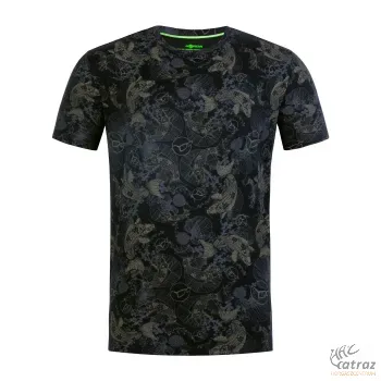 Korda LE Koi Tee Black Méret: M - Korda Horgász Póló