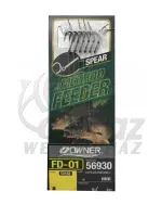 Owner FD-01 Előkötött Feeder Horog + Bayonet - Méret: 12 / 0.20mm
