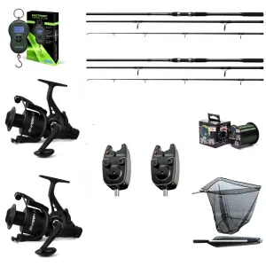 Halcatraz Carp Special Bojlis Szett 3,60m - Nyeletőfékes Pontyozó Horgász Szett