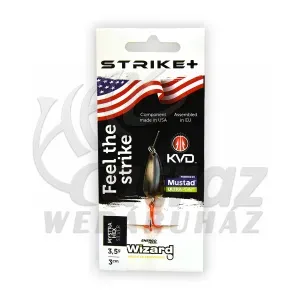 Wizard Strike+ Mystra Pro HEX Támolygó Villantó 3cm 3,5g - Silver Sima