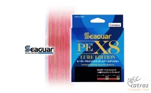 Seaguar PE X8 Lure Edition 150m PE0,8 Red - Seaguar Fonott Pergető Zsinór 0,14mm Piros