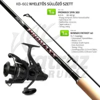 Nevis Nyeletős Süllőző Szett – Promaxx Spin 300 & Patriot 4000