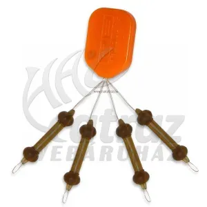 PB Products Heli-Chod Rubber and Beads XS Zöld 4db/cs
