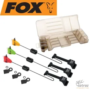 Fox Micro Merevkaros 3 Botos Swinger Szett - Fox Micro Kapásjelző Szett Swinger 3 Rod Set