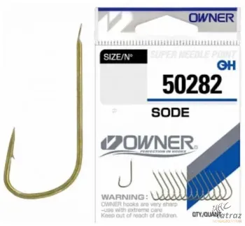 Owner 50282 Sode Keszegező Lapkás Horog - Méret: 14