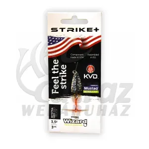 Wizard Strike+ Mystra Pro HEX Támolygó Villantó 3cm 3,5g - Silver Gödrös