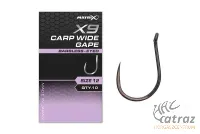 Matrix X9 Carp Wide Gape Eyed Méret: 12 - Matrix Feeder Horog