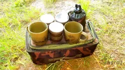 Fox Kemping Táska Szett - Fox Camo Brew Kit Bag