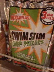 Dynamite Baits Swim Stim 3mm Pellet Betain Green