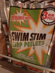 Dynamite Baits Swim Stim 3mm Pellet Betain Green - Betain Green Micropellet